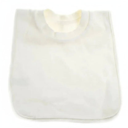Personalised Plain Pop-On Baby Bibs – Soft Cotton Infant Feeding Bib - MANSURI FASHIONS