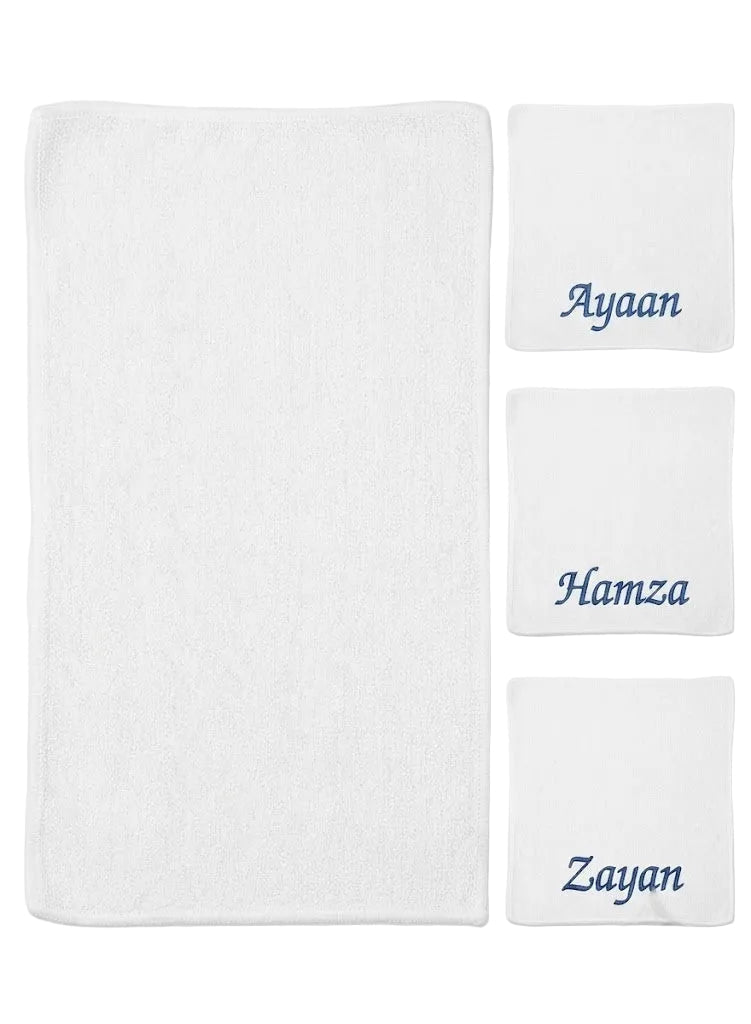 Personalized Deluxe Cotton Cellular Blanket - MANSURI FASHIONS