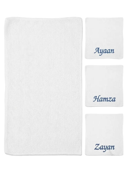 Personalized Deluxe Cotton Cellular Blanket - MANSURI FASHIONS