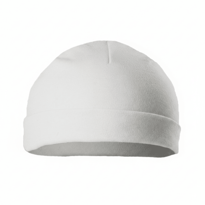 Personalized Infants Plain White Hat - MANSURI FASHIONS