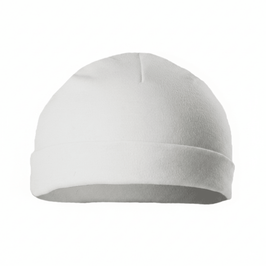 Personalized Infants Plain White Hat - MANSURI FASHIONS