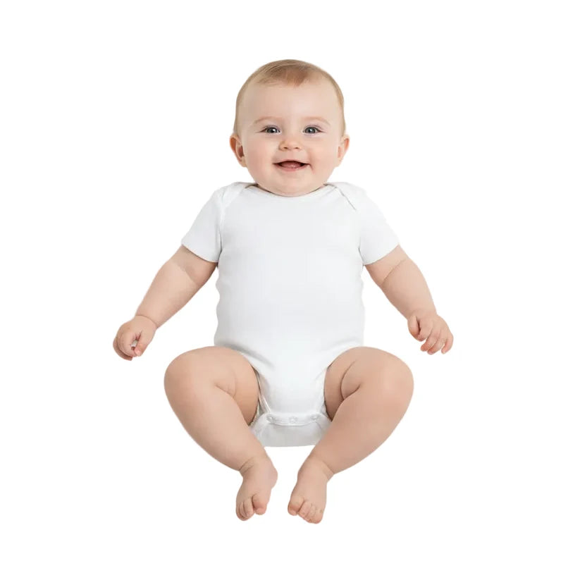 Personalized Plain Baby Bodysuit