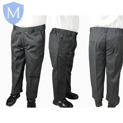 Plain Boys Oversize Trews Trouser Black