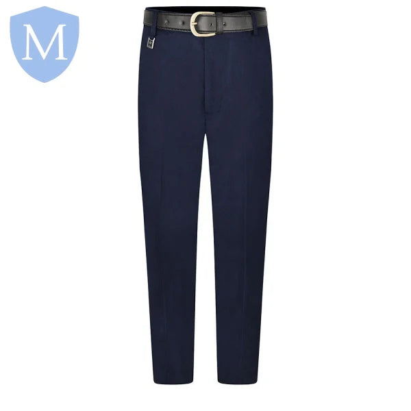 Plain Boys Slim Fit Boys Gab Trouser Black