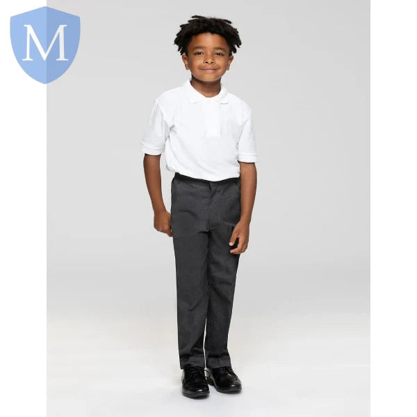 Plain Boys Standard Fit Trews Trouser Navy