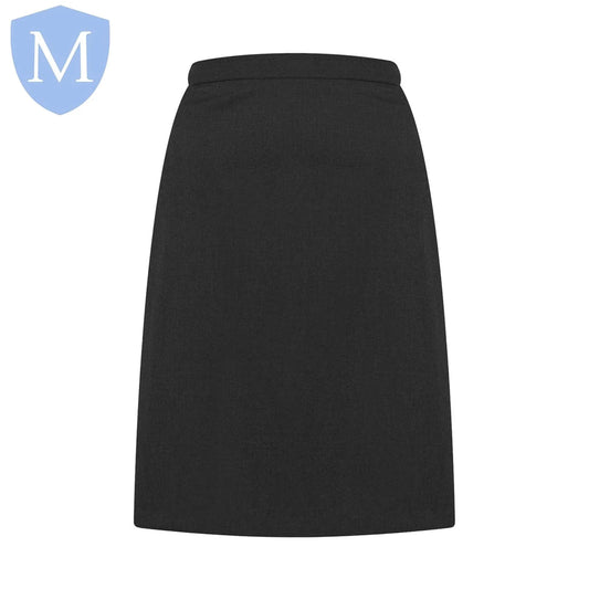 Plain Girls A Line Skirt – Black School Skirt
