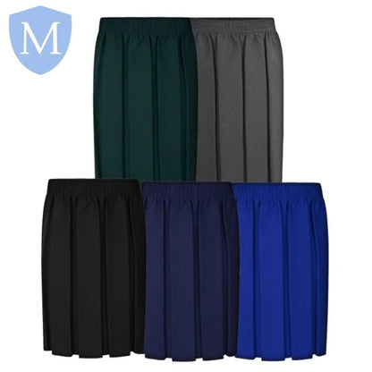 Plain Girls Box Pleated Skirts (POA)