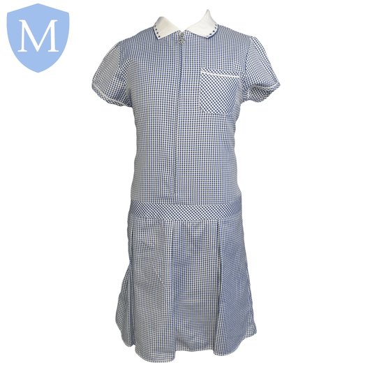 Plain Girls Summer Dress – Navy (Single Pack) | Girls Summer School Dress - MANSURI FASHIONS