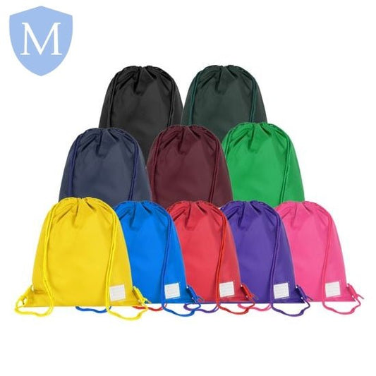 Plain PE Gym Drawstring Bag - MANSURI FASHIONS