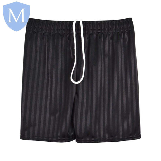 Plain Sports Shadow Shorts - Black (POA) - MANSURI FASHIONS