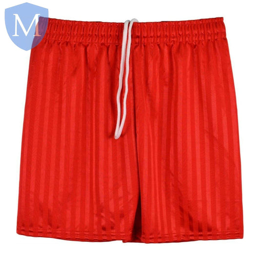 Plain Sports Shadow Shorts - Red (POA) - MANSURI FASHIONS