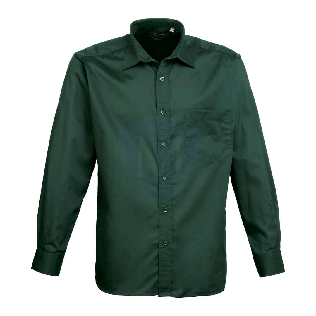 Pro Workwear Long Sleeved Poplin Shirt (pr200) Bottle / 14.5’’ 34’’