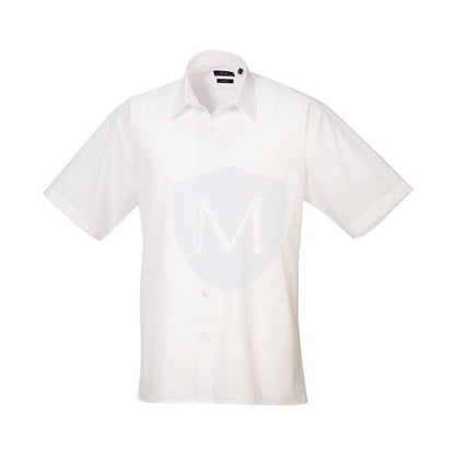 Pro Workwear Short Sleeved Poplin Shirt (pr202) White / 14.5’’ 34’’