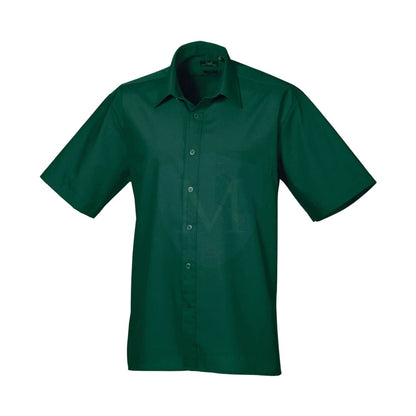 Pro Workwear Short Sleeved Poplin Shirt (pr202) Bottle / 14.5’’ 34’’