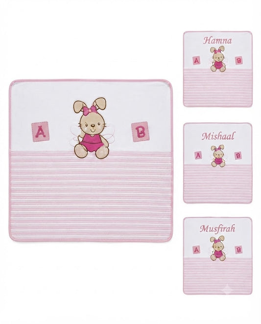 Baby Cotton Blanket | Soft 100% Cotton Pram Blanket