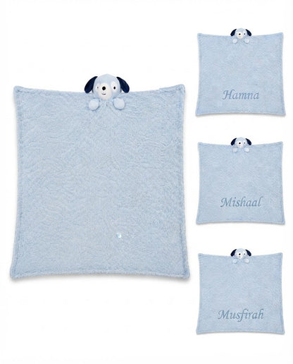 Personalized Puppy Comforter & Wrap Set