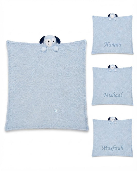 Personalized Puppy Comforter & Wrap Set
