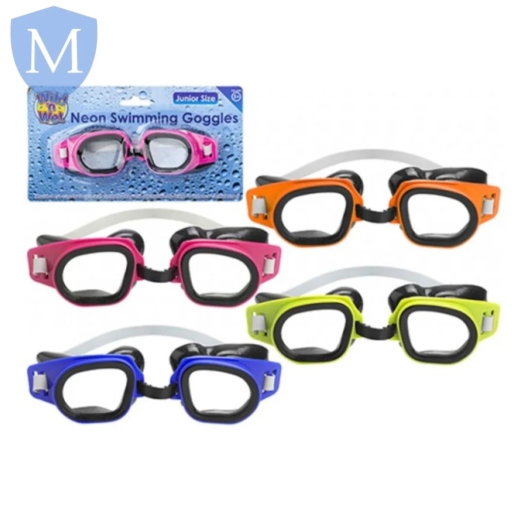 Wild Neon Junior Swimming Goggles (Swimwear)