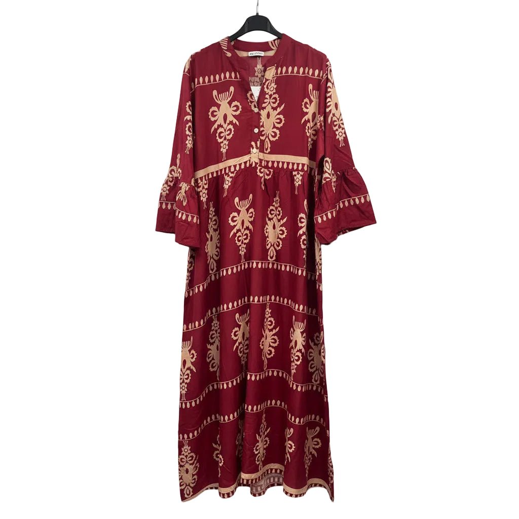 Women's Traditional Motif Print Long Kurti | Elegant Casual Wear - MANSURI FASHIONS