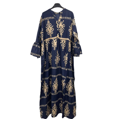 Women's Traditional Motif Print Long Kurti | Elegant Casual Wear - MANSURI FASHIONS
