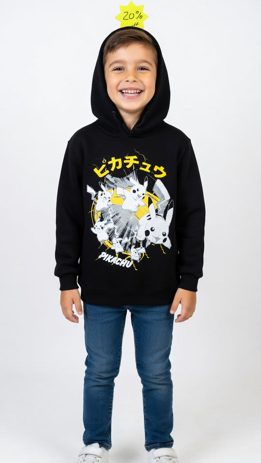 Pikachu Black Hoodie